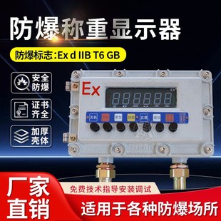 防爆称重仪表化工厂用防爆电子称防爆控制箱隔爆电子秤