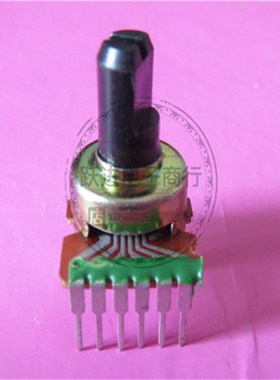 1212型B503双联B50K发烧音响音箱功放音量电位计10MM半轴单排6脚