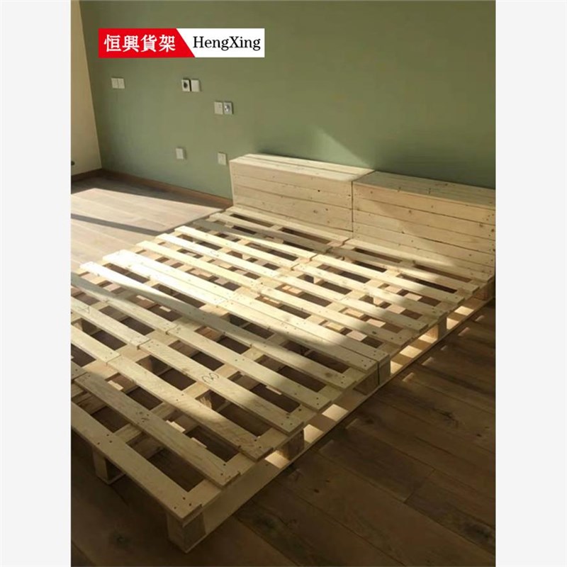 定制ins北欧民宿装饰床卡板露营防潮地垫物流木架叉车托盘垫仓板
