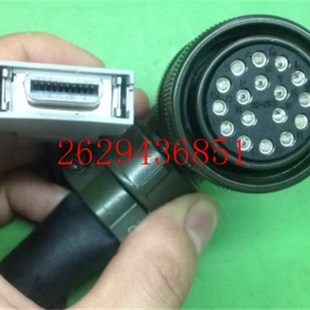 发那科伺服编码器插头20芯 接头PCR-E20FS 20芯 PCR-V20LA