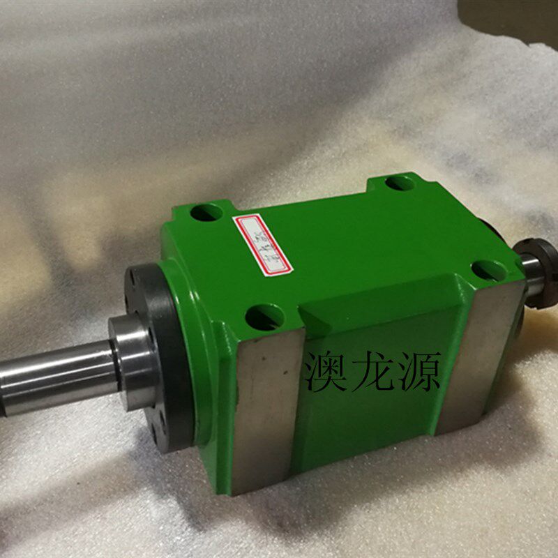 装砂轮锯片铣刀盘专用砂轮轴头切削头钻铣床主轴机床改装动力头