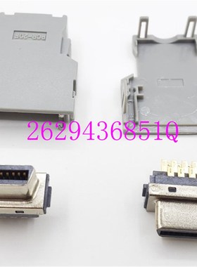 PCR-E20FA发那科数控车床CNC编码器插头PCR-S20FS 20芯连接器
