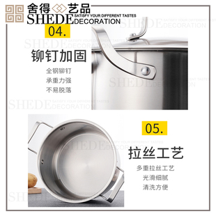 样板间厨房全屋定制展厅橱柜陶瓷店公寓软装展示道V具摆件汤锅煎