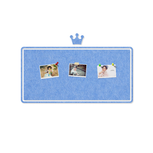 彩色照片墙布置告示板留言板毛毡墙贴幼儿园布告软V木板墙板毛毡