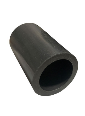 黑特氟龙管石墨聚四氟轴套硬ptfeD棒四氟空心桶加工铁氟龙定制四