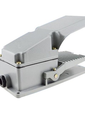 数控机床液压卡盘脚踏开关SFM-1脚踏开关灰色铝壳灵敏触点