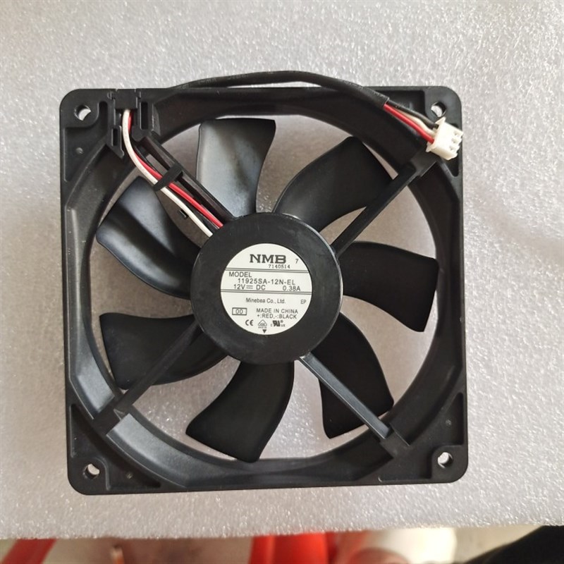 11925SA-12N-EL 全新原装NMB 12V 0.38A 12025 12CM 机箱散热风扇