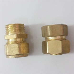 16mm管连接件四分管接头地暖管专用接头1216铝塑管接头配件