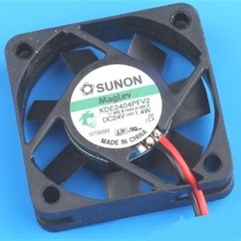 KDE2404PFV2 4010 24V 1.4W 建准 SUNON 4CM 2线 静音 变频器风扇