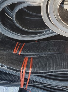 5V6L2540密炼机三角带5V6L2690橡胶联组三角带8V SPC防爆三角带