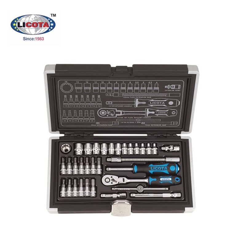 美国【LICOTA】力可达工具ALK-0003 33件1/4系列综合组套套装