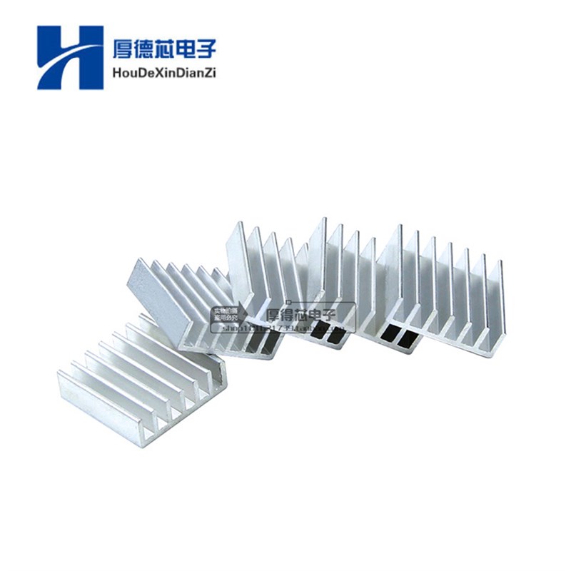 优质散热器14X14X6MM铝制散热块 电源IC 存储器散热片