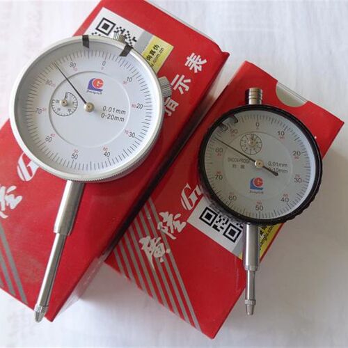 桂林广陆指标表 防震百分表 0-3 0-10 0-20 0-30mm 百分指针表