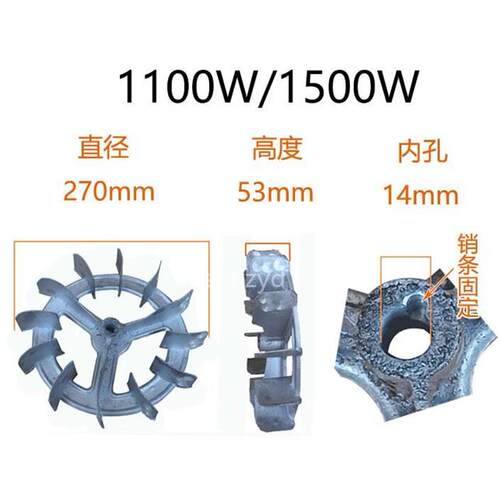 1.1-5kw鼓风机配件扇叶/