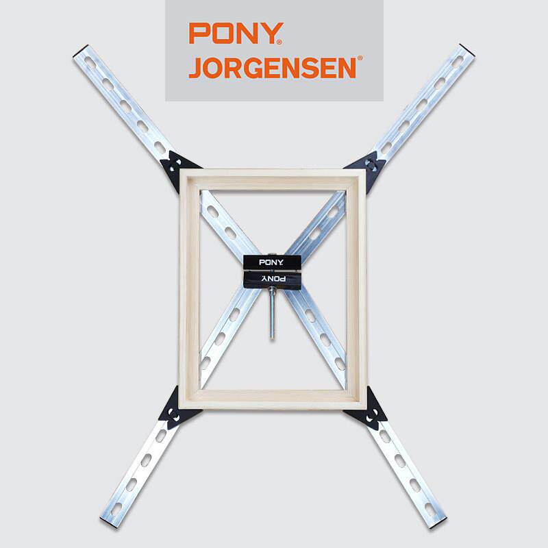 美国PONY可调相框夹 直角夹木工夹子90度角夹 DIY木工夹具