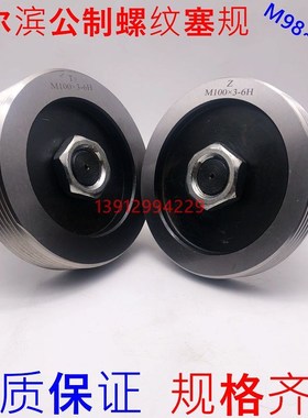 公制螺纹塞规通止规M98M99M100M101M102x4x3x2x1x0.75x0.5 6H