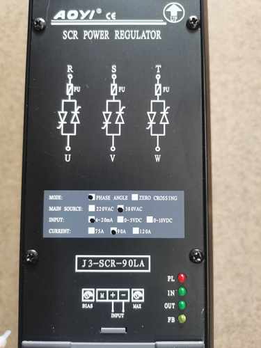 J3-SCR-90LA 90A J3-SCR-75LA 75A 三相电力调整器 AOYI奥仪 SCR