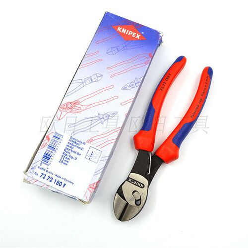 knipex 德国凯尼派克双铰接带弹簧断线斜嘴钳73 72 180 7372180F