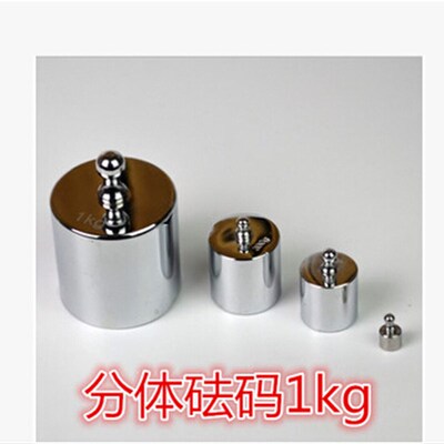 砝码100g200g500g1kg砝码分体型学生砝码计量矫正砝码钢质法码