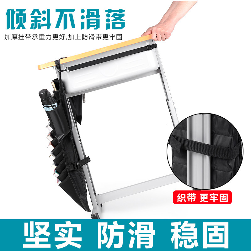 书袋课桌收纳学生挂书袋大容量高中生桌边放书袋加厚侧Z挂书袋神