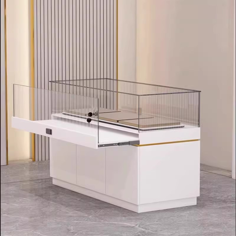 玻璃柜台展示柜透明柜子s饰品展示柜珠宝首饰展示柜玻璃柜子博物