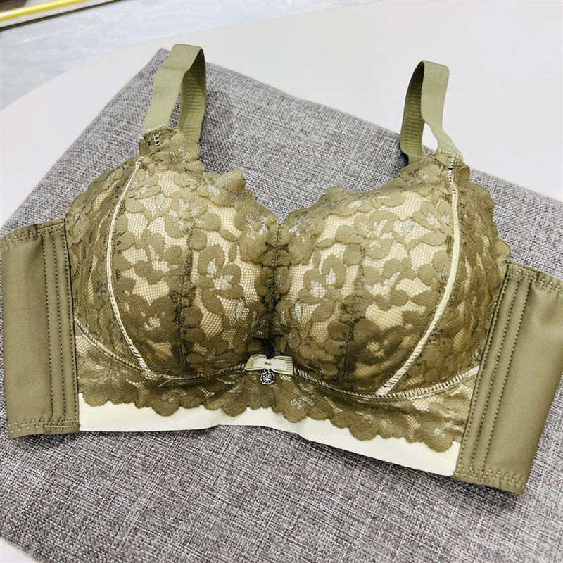 新款文胸超厚8cm小胸平胸加厚6cm无钢圈聚拢内衣T女胸罩特厚馒头