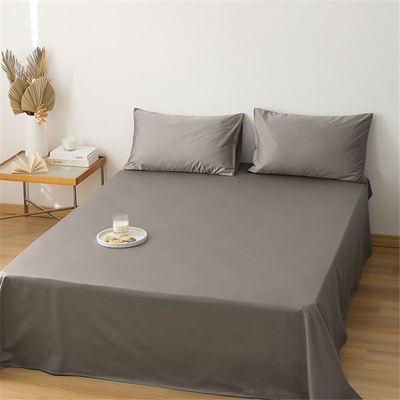 100支贡缎柔软亲肤春秋单件床单全棉床笠G宿舍被单双人1.8m床罩1.