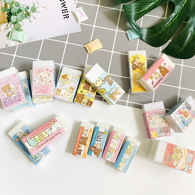 文具SA-Xg 角落生物马戏团 香味橡皮 创意学生用品