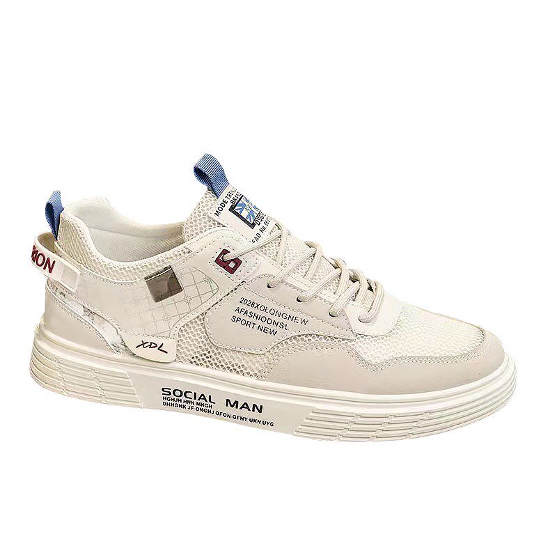 新款特大码男鞋45夏m季透气薄款网面鞋46休闲男士板鞋47运动鞋子4