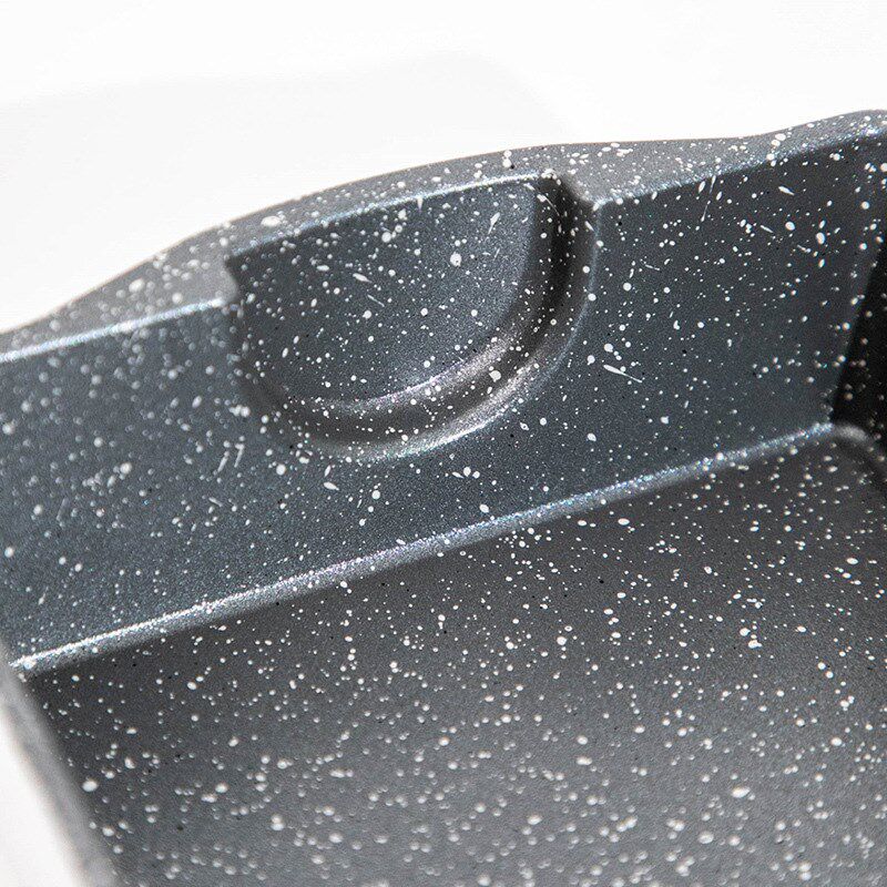 日系可拆卸手柄 不粘q平底锅玉子烧煎锅厚蛋烧早餐煎食物神器