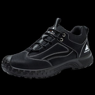 防砸防刺穿钢头轻便工作老保工地夏季 男士 透气耐磨钢 男a款 劳保鞋
