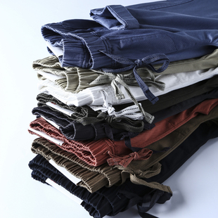 薄款 G简约宽松九分裤 毕买款 男式 休闲小直筒 百搭款 夏季