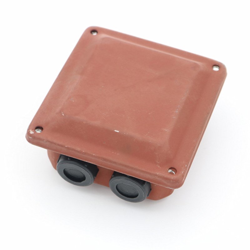 YE2铁皮盒90接线盒100电机出线盒 1.1KW-3KW千瓦线柱保护盒Y2线盒