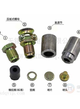 A0型M20*1.5 防爆电缆引入线装置,喇叭嘴,压紧螺母,防爆配件