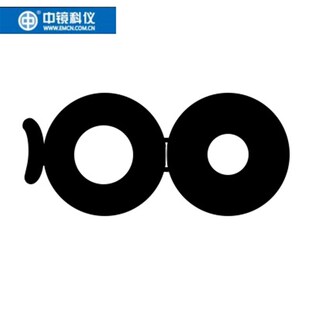 中镜科仪双联铜环 铜双联环 (不带碳膜)透射电子显微镜TEM载网