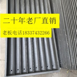 岩心盒黑色岩心箱U型岩芯箱盒5格6格7格8格9格塑料盒地质勘探钻孔