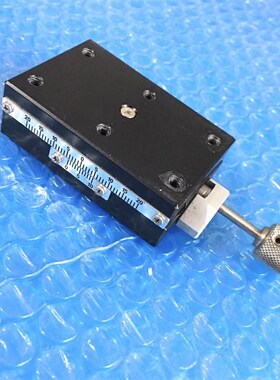 米思米XFHT40/60/4060/4060燕尾槽进给丝杆微调位移平台