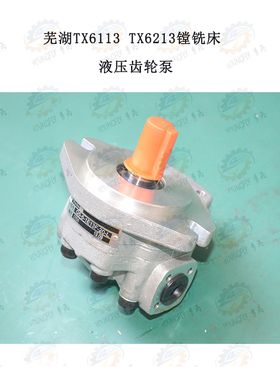芜湖恒升TX6113 TX6213镗铣床液压齿轮泵G5-5-1E13F-20-L