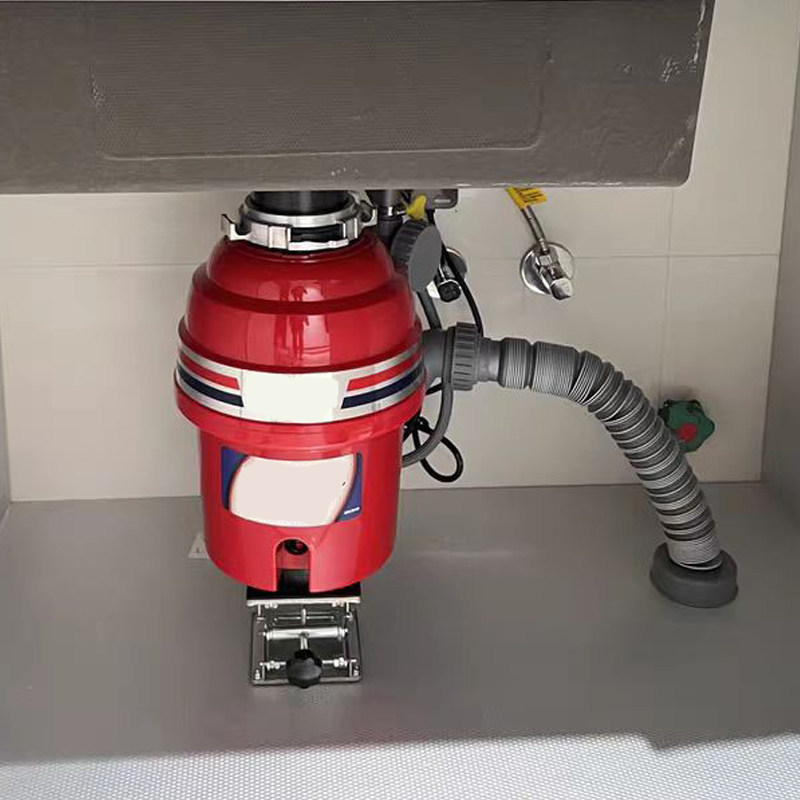 厨房食物垃圾处理器缓震减震支架厨余粉碎机N可调节不锈钢承重托