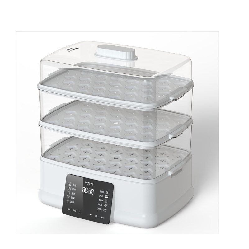 电蒸锅商用家用一体多功能三v层大容量蒸汽锅可议价可预约定时蒸