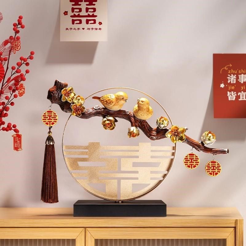 喜柿 喜事临门新婚礼物送新娘新D人送闺蜜订婚结婚礼品送礼摆件