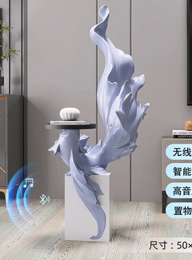 年年有余创意锦鲤鱼落地摆件家居饰品大堂展厅工艺品雕塑乔迁礼品