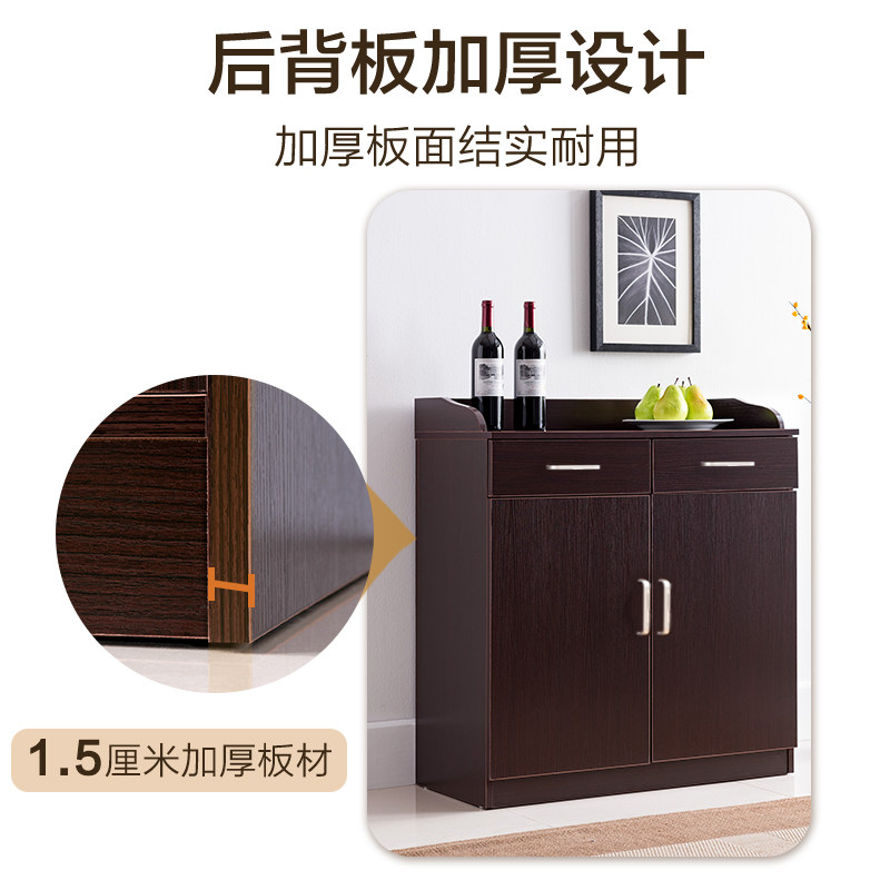 新中式餐边柜子储物柜茶水柜客厅酒店家用柜O餐厅厨房备餐柜置物