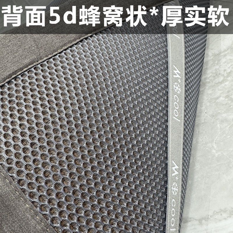 新款天然纯藤席凉席夏季加t厚软床席垫可折叠1.35米软席可定制