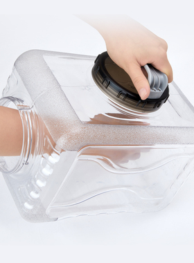 家用透明可拆洗白色纯净饮用水桶茶具茶道Ipc塑料水桶饮水机茶吧