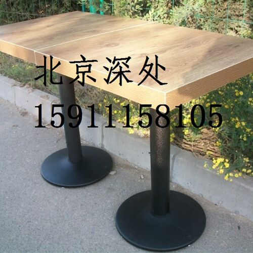 可订做四人位快餐l桌 咖啡桌 酒吧桌子 办公桌子  曲木桌子