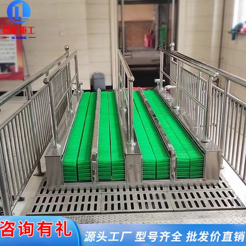 矿用洗靴机 防爆型全自动红外感应无动力单双通道不锈钢洗鞋机