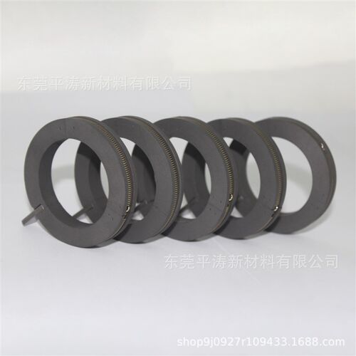 碳晶石墨密封环石墨分瓣环硬质石墨三H拼环石墨密封环碳环分片环