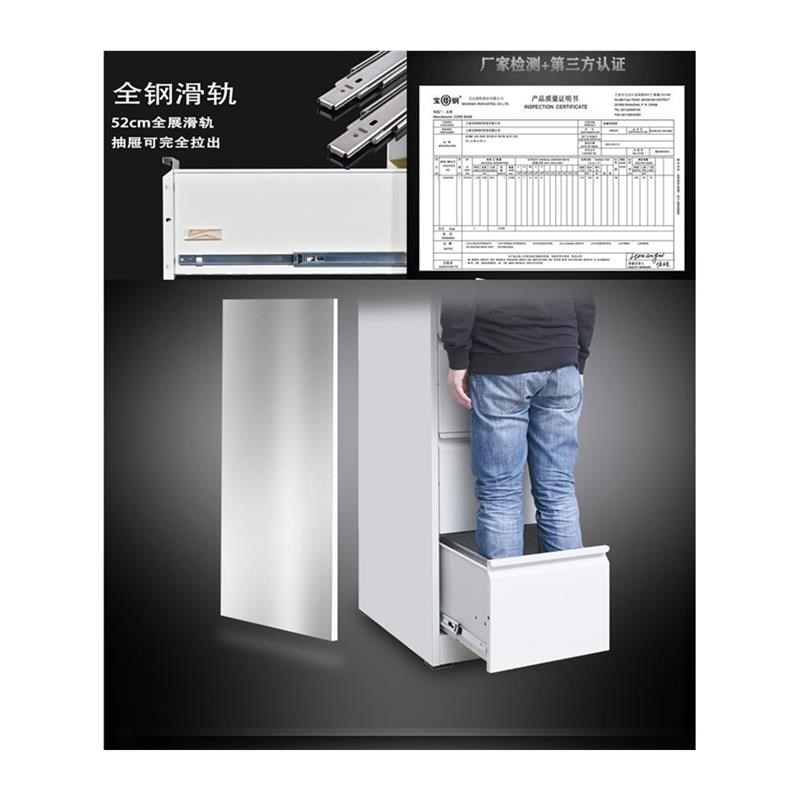 【200文件夹】带轮移动挂劳柜文z件柜A4/FC卡箱快挂捞档案柜吊挂