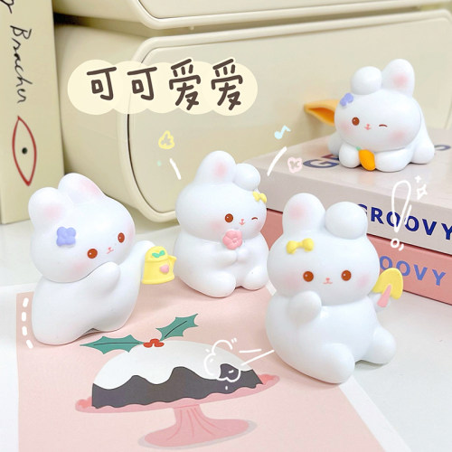 办公室电脑桌面摆件学生创意卡通情绪治愈系装饰可爱减压生日礼物